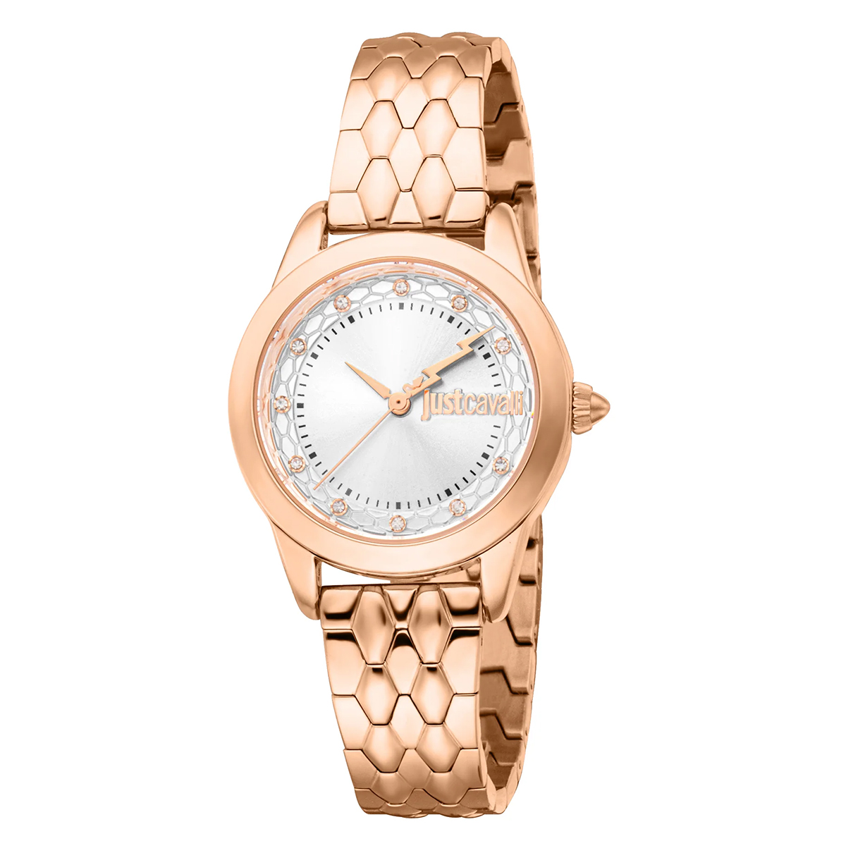 MONTRE JUST CAVALI FEMME SIMPLE ACIER